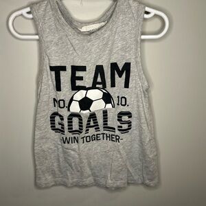 H&M Gray Team Goals Tank Top